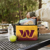 Washington Commanders NFL Exclusive Big Logo Stripe 6 Pack Cooler