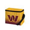 Washington Commanders NFL Exclusive Big Logo Stripe 6 Pack Cooler