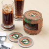 Boston Celtics NBA 5 Pack Barrel Coaster Set