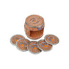 New York Knicks NBA 5 Pack Barrel Coaster Set