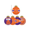 Clemson Tigers NCAA Holiday 5 Pack Coaster Set