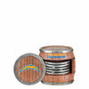 Los Angeles Chargers NFL 5 Pack Barrel Coaster Set