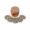 New York Jets NFL 5 Pack Barrel Coaster Set