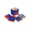 Buffalo Bills NFL 4 Pack Pallet Coaster Set