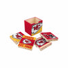 Kansas City Chiefs NFL 4 Pack Pallet Coaster Set