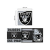 Las Vegas Raiders NFL 4 Pack Pallet Coaster Set