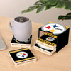 Pittsburgh Steelers NFL 4 Pack Pallet Coaster Set