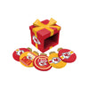 Kansas City Chiefs NFL Holiday 5 Pack Coaster Set