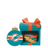 Miami Dolphins NFL Holiday 5 Pack Coaster Set