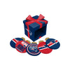 New England Patriots NFL Holiday 5 Pack Coaster Set