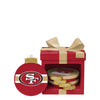 San Francisco 49ers NFL Holiday 5 Pack Coaster Set