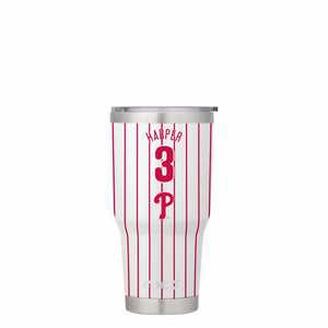 Philadelphia Phillies MLB Bryce Harper Team Logo 30 oz Player Tumbler