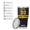 Pittsburgh Pirates MLB Paul Skenes Team Logo 30 oz Player Tumbler