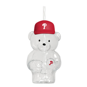 Philadelphia Phillies MLB Glass Bear Tumbler (PREORDER - SHIPS LATE SEPTEMBER)