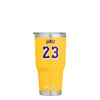 LeBron James Los Angeles Lakers NBA Team Logo 30 oz Player Tumbler