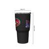 San Francisco 49ers NFL Super Bowl LVIII Black 27 oz Stainless Steel Tumbler