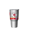 Kansas City Chiefs NFL Super Bowl LVIII Champions Silver 27 oz Stainless Steel Tumbler