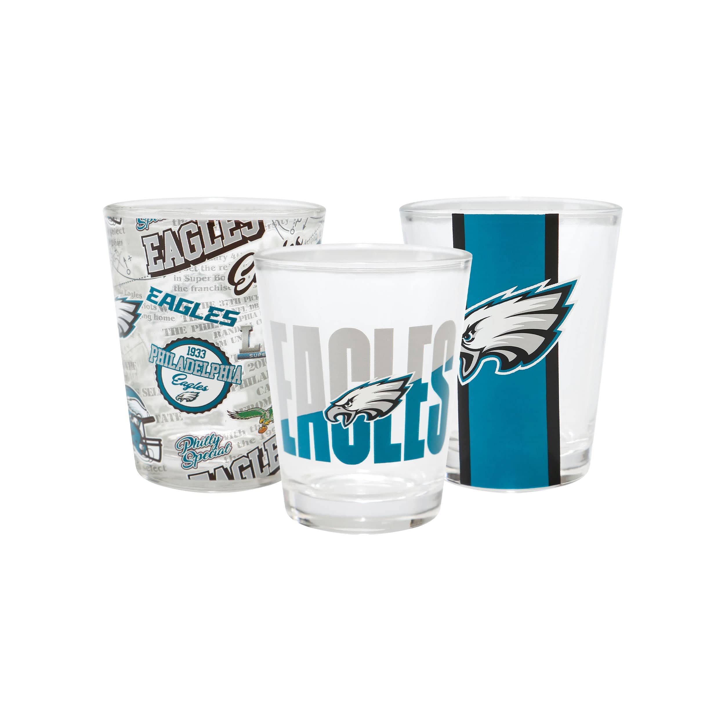 NFL Shot Glasses 6 Pack Set - Miami Dolphins