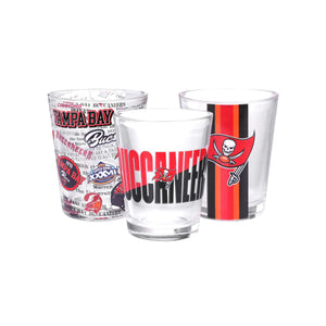 Tampa Bay Buccaneers NFL 3 Pack Shot Glass