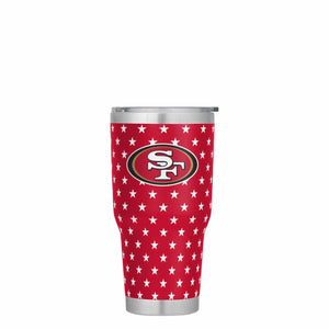San Francisco 49ers NFL Americana Team Logo 30 oz Tumbler