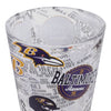 Baltimore Ravens NFL Historic Print Pint Glass