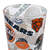 Chicago Bears NFL Historic Print Pint Glass