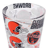 Cleveland Browns NFL Historic Print Pint Glass