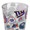 New York Giants NFL Historic Print Pint Glass