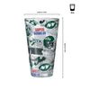 New York Jets NFL Historic Print Pint Glass