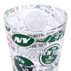 New York Jets NFL Historic Print Pint Glass