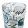 Philadelphia Eagles NFL Historic Print Pint Glass