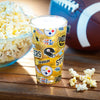 Pittsburgh Steelers NFL Historic Print Pint Glass