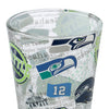 Seattle Seahawks NFL Historic Print Pint Glass