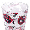 Tampa Bay Buccaneers NFL Historic Print Pint Glass