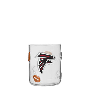 Atlanta Falcons NFL Team Logo 17 oz Glass Cup (PREORDER - SHIPS EARLY DECEMBER)