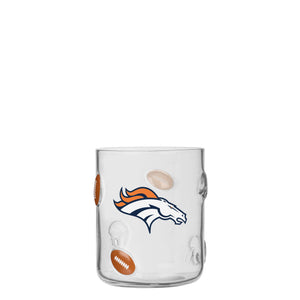 Denver Broncos NFL Team Logo 17 oz Glass Cup (PREORDER - SHIPS MID JUNE)