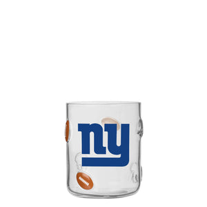 New York Giants NFL Team Logo 17 oz Glass Cup (PREORDER - SHIPS LATE NOVEMBER)