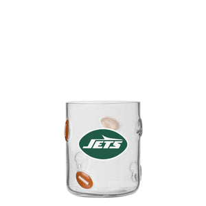 New York Jets NFL 17 oz Glass Cup (PREORDER - SHIPS LATE NOVEMBER)