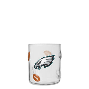 Philadelphia Eagles NFL Team Logo 17 oz Glass Cup (PREORDER - SHIPS MID JUNE)