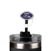 Baltimore Ravens NFL 3 Pack Primary Logo Straw Toppers