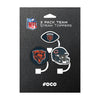 Chicago Bears NFL 3 Pack Primary Logo Straw Toppers