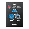 Detroit Lions NFL 3 Pack Primary Logo Straw Toppers