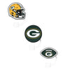 Green Bay Packers NFL 3 Pack Primary Logo Straw Toppers