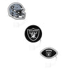 Las Vegas Raiders NFL 3 Pack Primary Logo Straw Toppers