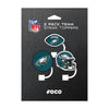 Philadelphia Eagles NFL 3 Pack Primary Logo Straw Toppers