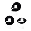 San Francisco 49ers NFL 3 Pack Primary Logo Straw Toppers