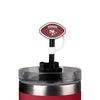 San Francisco 49ers NFL 3 Pack Primary Logo Straw Toppers