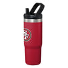 San Francisco 49ers NFL 30 oz Straw Tumbler