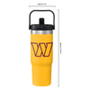 Washington Commanders NFL 30 oz Straw Tumbler