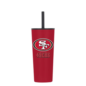 San Francisco 49ers NFL 22 oz Travel Tumbler